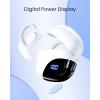 TAGRY Wireless Bluetooth Headphones 80Hrs Playtime Ear Buds with Earhooks K09