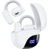 TAGRY Wireless Bluetooth Headphones 80Hrs Playtime Ear Buds with Earhooks K09