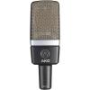 AKG Pro Audio C414 XLII Studio Grade Professional Large Diaphragm, Dual-Capsule, Vocal and Instrument Condenser Microphone with Rugged Aluminum Carrying Case. XLR Connector. Gray with Gold(C214 Pair)