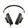 AKG Pro Audio K92 Over-Ear, Closed-Back, Critical Listening and Studio Headphones, Matte Black and Gold(K92)