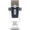 AKG Pro Audio Lyra Ultra-HD USB C Microphone for Recording, Streaming, Gaming, Podcasting, ASMR on PC and Mac, Condenser Mic for Laptop or Computer, Adjustable Stand, Plug and Play – Blue and Silver(Microphone Only)