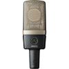 AKG Pro Audio C414 XLII Studio Grade Professional Large Diaphragm, Dual-Capsule, Vocal and Instrument Condenser Microphone with Rugged Aluminum Carrying Case. XLR Connector. Gray with Gold(C314 Single)