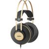 AKG Pro Audio K92 Over-Ear, Closed-Back, Critical Listening and Studio Headphones, Matte Black and Gold(K92)