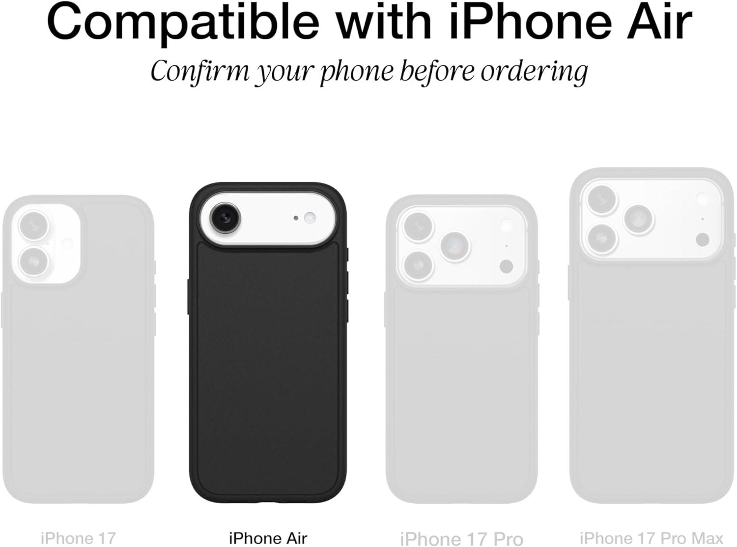 imageOtterBox iPhone 17 Air Symmetry Series Clear Case StardustBlack