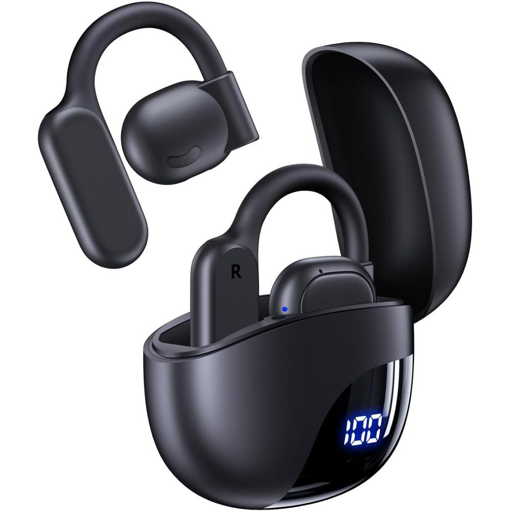 imageAI Translation Earbuds Real Time 164 Languages 80H Playtime Translator Ear Buds Audifonos Traductores Ingls Espaol Wireless Earphones Bluetooth Headphones for Travel Business Meeting Learning WhiteBlack