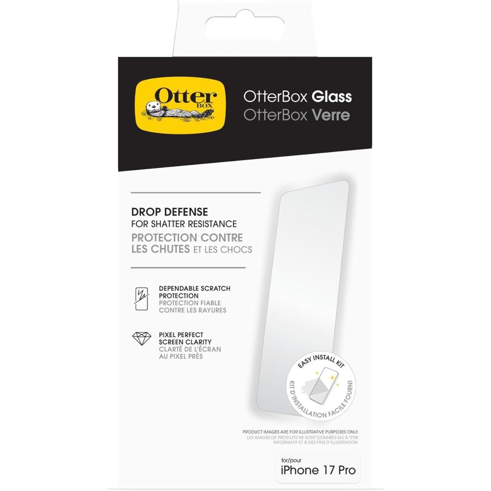 imageOtterBox iPhone 17 Pro Glass Screen ProtectoriPhone 17 Pro