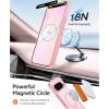 FNTCASE for Google Pixel 10 Case: for Pixel 10 Pro Case | Magnetic Matte Shockproof Rugged Translucent Phone Cover – Military Grade Drop Proof Sturdy Slim Protective Cases (6.3 inch/Black)(Light Pink)