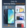 FNTCASE for Samsung Galaxy Z-Fold-7 Case: Magnetic Clear Military Grade Drop Protection Anti Yellowing Cell Phone Cover – Rugged Shockproof Protective Bumper Transparent Phonecase(Green Magnetic)