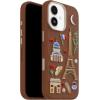 OtterBox iPhone 17 Pro Symmetry Series Cactus Leather Case – Blue Sentiment – Slim, Premium Protective iPhone Case(City of Love Brown)