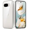 FNTCASE for Google Pixel 9a Case: Military Grade Drop Protection Anti Yellowing Cell Phone Cover – Rugged Shockproof Protective Bumper Transparent Cases(Clear)(Clear)