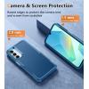 FNTCASE for Samsung Galaxy A16-5G Case: Dual Layer with Belt-Clip Holster Drop Protection Phone Case – Military Grade Shockproof Rugged Heavy Duty Protective Bumper Cell Cover (6.7 Inch/Black)(Blue)