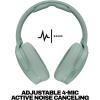 Skullcandy Hesh ANC Wireless Over-Ear Bluetooth Headphones with Extra USB-C Charging Cable, Active Noise Canceling, 22 Hrs Battery, Foldable Lightweight Design, Microphone iPhone Android – Mod White(Preppy Sage)
