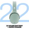 Skullcandy Hesh ANC Wireless Over-Ear Bluetooth Headphones with Extra USB-C Charging Cable, Active Noise Canceling, 22 Hrs Battery, Foldable Lightweight Design, Microphone iPhone Android – Mod White(Preppy Sage)