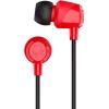 Skullcandy Jib Wired Earbuds with 3.5mm AUX Plug, Noise Isolating Fit, In-Line Microphone Call and Track Control, Convenient for Travel – Cobalt Blue(Red)