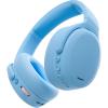 Skullcandy Crusher ANC 2 Wireless Over-Ear Bluetooth Headphones with Extra USB-C Charging Cable, Multi-Sensory Bass, Active Noise Cancelling, 60 Hours Battery, Microphone iPhone Android – Bone(Preppy Blue)