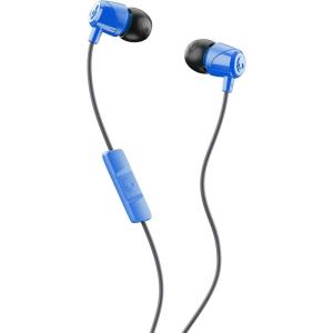 Skullcandy Jib Wired Earbuds with 3.5mm AUX Plug, Noise Isolating Fit, In-Line Microphone Call and Track Control, Convenient for Travel – Cobalt Blue(Cobalt Blue)