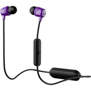 Skullcandy Jib Wired Earbuds with 3.5mm AUX Plug, Noise Isolating Fit, In-Line Microphone Call and Track Control, Convenient for Travel – Cobalt Blue(Purple)