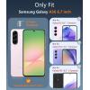FNTCASE for Samsung Galaxy A56-5G Case: for Galaxy A36 5G Phone Case Shockproof Protective Transparent Cases Military Grade Rugged Drop Protection Anti Yellowing Cell Cover (Glitter)(Glitter)