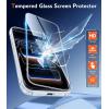 FNTCASE for iPhone 17 Pro Case: Clear Military Grade Drop Protection Anti Yellowing Cell Phone Cover – Rugged Shockproof Protective Bumper Transparent Phonecase