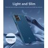 FNTCASE for Motorola Razr Plus 2025/2024 Case: Moto Razr Plus 2025/2024 Case Clear Shockproof Scratch Resistant Phone Cover Thin Foldable TPU Military Grade Hard Drop Protection Rugged Crystal(Blue)
