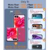 FNTCASE for Motorola Razr Plus 2025/2024 Case: Moto Razr Plus 2025/2024 Case Clear Shockproof Scratch Resistant Phone Cover Thin Foldable TPU Military Grade Hard Drop Protection Rugged Crystal(Clear)