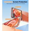 FNTCASE for Motorola Razr 2025/2024 Case: for Moto Razr 2025/2024 Case Clear Lightweight Scratch-Resistant Cell Phone Protective Cover Flexible Non-Slip Durable Rugged DropProof Shockproof TPU Crystal(Clear)