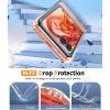 FNTCASE for Motorola Razr 2025/2024 Case: for Moto Razr 2025/2024 Case Clear Lightweight Scratch-Resistant Cell Phone Protective Cover Flexible Non-Slip Durable Rugged DropProof Shockproof TPU Crystal(Clear)