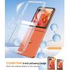 FNTCASE for Motorola Razr 2025/2024 Case: for Moto Razr 2025/2024 Case Clear Lightweight Scratch-Resistant Cell Phone Protective Cover Flexible Non-Slip Durable Rugged DropProof Shockproof TPU Crystal(Clear)