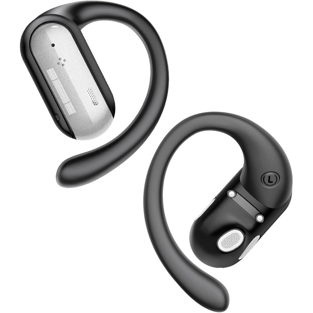 imageTAGRY AI Translation Earbuds Real Time 164 Languages Translator Ear Buds Audifonos Traductores Ingls Espaol 4in1 Wireless Headphones Bluetooth Earphones for Travel Business Meeting Learning BlackBlack