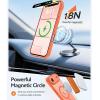 FNTCASE for iPhone 17 Case: [Compatible with Magsafe] Translucent Matte Cases with [Full Camera Protection] [Screen Protector] Military Grade Shockproof Protective Phone Cover – Light Purple(Orange)
