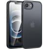 FNTCASE for iPhone 17 Case: [Compatible with Magsafe] Translucent Matte Cases with [Full Camera Protection] [Screen Protector] Military Grade Shockproof Protective Phone Cover – Light Purple(Black Matte)