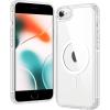 FNTCASE for iPhone SE 3rd(2022) Case: iPhone SE 2nd(2020) Case Clear Magnetic Phone Cases Compatible with Magsafe Slim Anti Yellowing Rugged Protective Transparent Cell Phone Cover (A-Clear)