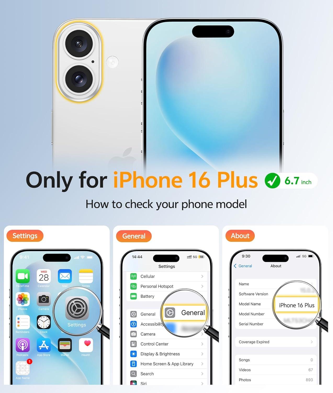 imageFNTCASE for iPhone 15 Pro Case Compatible with Magsafe Translucent Matte Magnetic Phone Cover Military Grade Drop Protection Shockproof Protective Cases BlackWhite