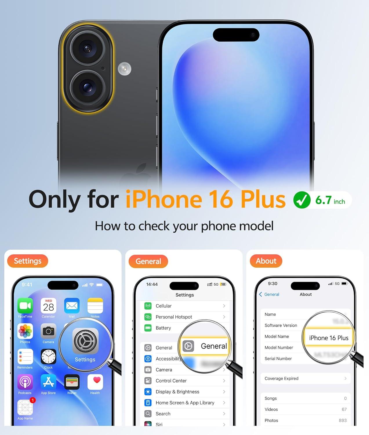 imageFNTCASE for iPhone 15 Pro Case Compatible with Magsafe Translucent Matte Magnetic Phone Cover Military Grade Drop Protection Shockproof Protective Cases BlackBlue