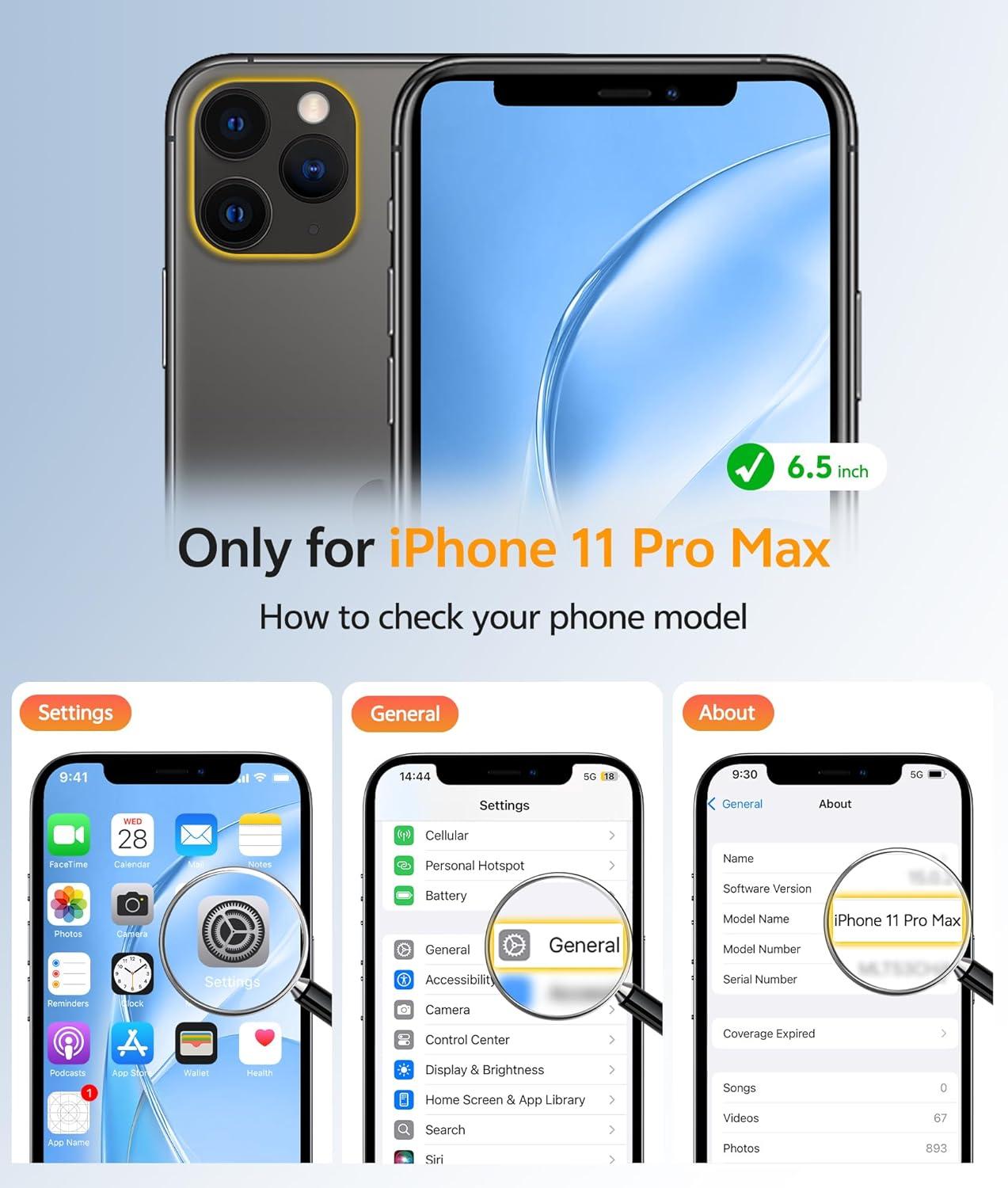 imageFNTCASE for iPhone 15 Pro Case Compatible with Magsafe Translucent Matte Magnetic Phone Cover Military Grade Drop Protection Shockproof Protective Cases BlackBlue