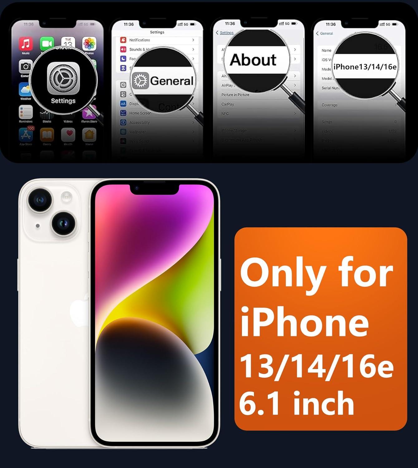 imageFNTCASE for iPhone 15 Pro Case Compatible with Magsafe Translucent Matte Magnetic Phone Cover Military Grade Drop Protection Shockproof Protective Cases BlackBlack