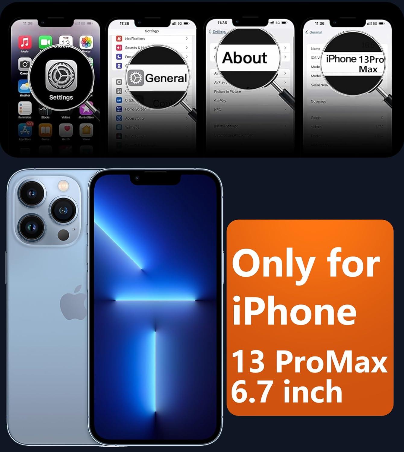imageFNTCASE for iPhone 15 Pro Case Compatible with Magsafe Translucent Matte Magnetic Phone Cover Military Grade Drop Protection Shockproof Protective Cases BlackBlack