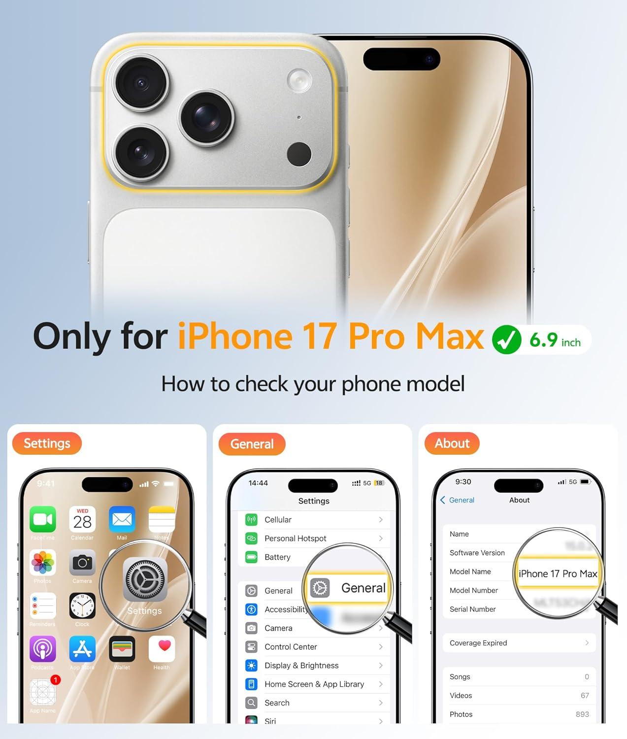 imageFNTCASE for iPhone 15 Pro Case Compatible with Magsafe Translucent Matte Magnetic Phone Cover Military Grade Drop Protection Shockproof Protective Cases BlackDesert Gold