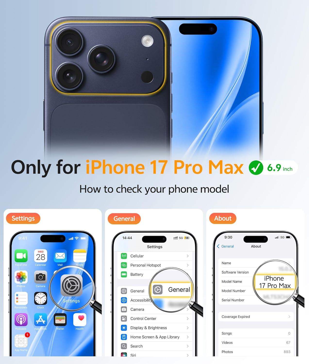 imageFNTCASE for iPhone 15 Pro Case Compatible with Magsafe Translucent Matte Magnetic Phone Cover Military Grade Drop Protection Shockproof Protective Cases BlackBlack