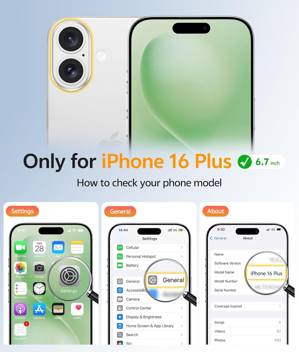 imageFNTCASE for iPhone 15 Pro Case Compatible with Magsafe Translucent Matte Magnetic Phone Cover Military Grade Drop Protection Shockproof Protective Cases BlackLight Moss