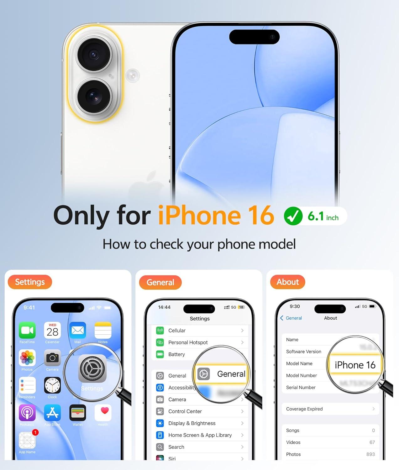imageFNTCASE for iPhone 15 Pro Case Compatible with Magsafe Translucent Matte Magnetic Phone Cover Military Grade Drop Protection Shockproof Protective Cases BlackUltramarine