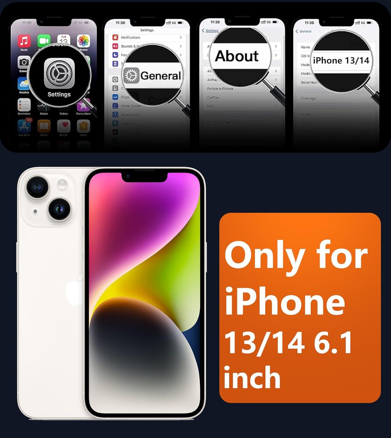 imageFNTCASE for iPhone 15 Pro Case Compatible with Magsafe Translucent Matte Magnetic Phone Cover Military Grade Drop Protection Shockproof Protective Cases BlackLight Pink