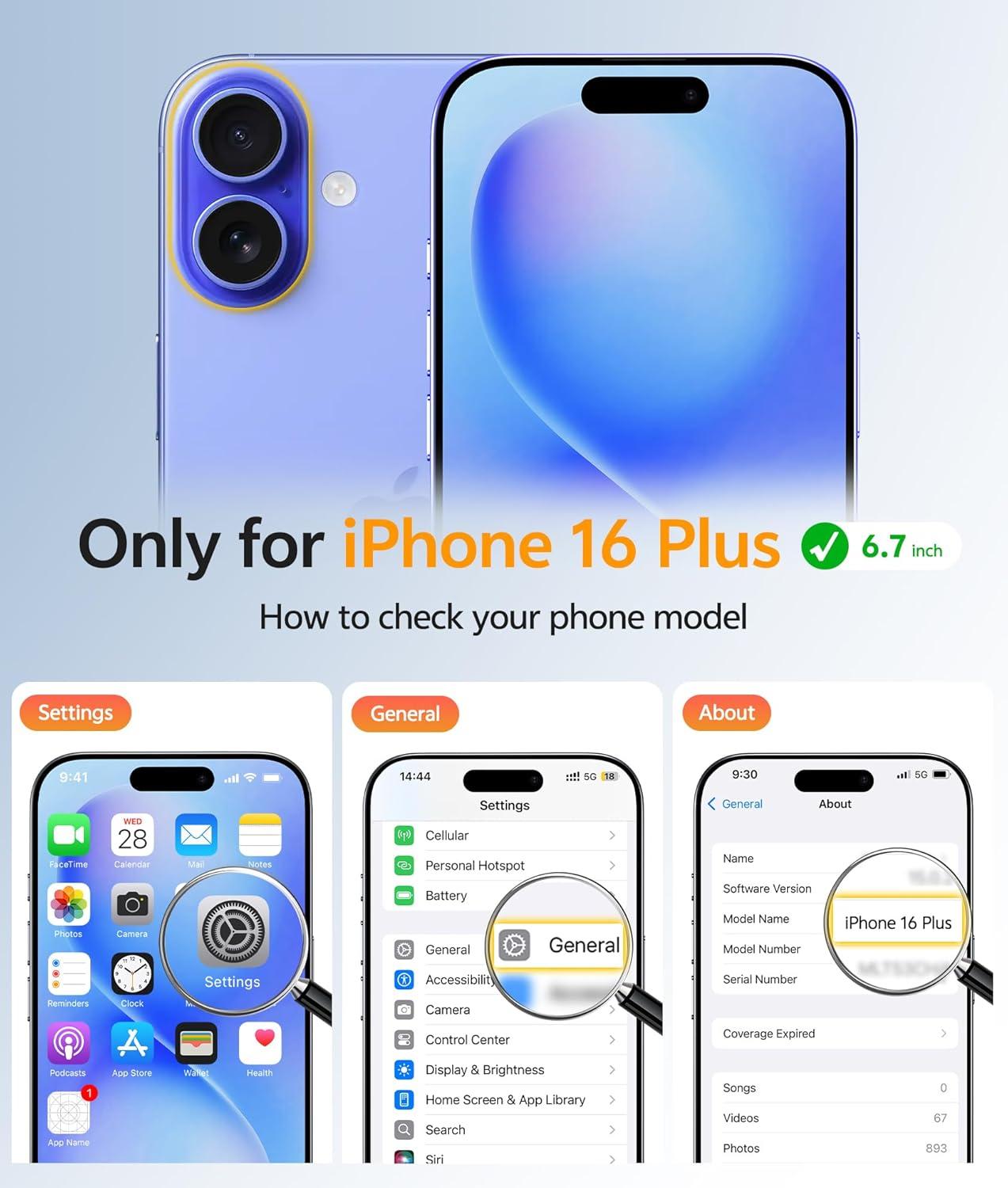 imageFNTCASE for iPhone 15 Pro Case Compatible with Magsafe Translucent Matte Magnetic Phone Cover Military Grade Drop Protection Shockproof Protective Cases BlackUltramarine