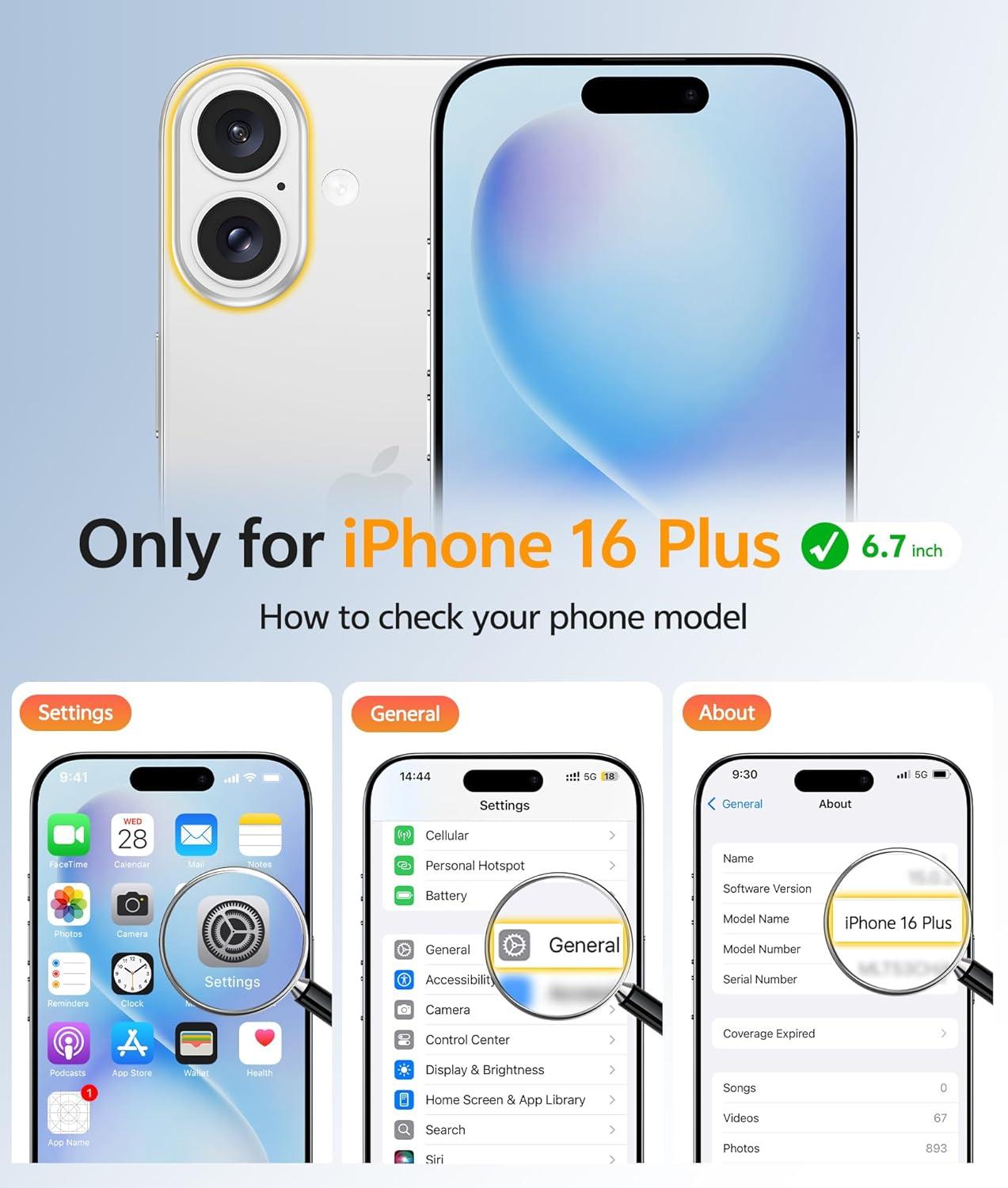 imageFNTCASE for iPhone 15 Pro Case Compatible with Magsafe Translucent Matte Magnetic Phone Cover Military Grade Drop Protection Shockproof Protective Cases BlackLight Blue