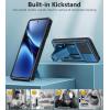 FNTCASE for Motorola Moto-G Stylus-5G-2025 Case: Military Grade Dropproof Cell Phone Cover with Kickstand & Slide | Heavy Duty Rugged Phonecase Bumper Textured Protector(Blue)(Blue)
