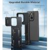 FNTCASE for Motorola Moto-G Stylus-5G-2025 Case: Military Grade Dropproof Cell Phone Cover with Kickstand & Slide | Heavy Duty Rugged Phonecase Bumper Textured Protector(Blue)(Black)