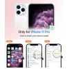 FNTCASE for iPhone 15 Pro Case: [Compatible with Magsafe] Translucent Matte Magnetic Phone Cover – Military Grade Drop Protection Shockproof Protective Cases – Black(Pink)