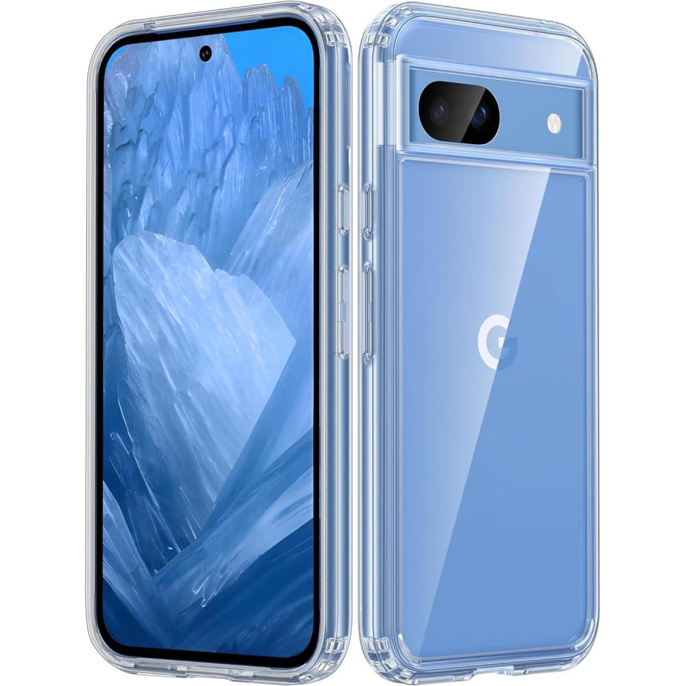 imageFNTCASE for Google Pixel 10 Case Pixel 10 Pro Case Google 99 Pro Magnetic Clear Slim PhoneCase  AntiDrop Shockproof Scratch Protective Thin Transparent Crystal Cell Phone CoverClearClear