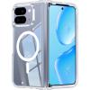 FNTCASE for Google Pixel 10 Case: Pixel 10 Pro Case Google 9/9 Pro Magnetic Clear Slim PhoneCase | Anti-Drop Shockproof Scratch Protective Thin Transparent Crystal Cell Phone Cover(Clear)(Clear Magnetic)