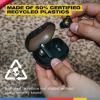 Skullcandy Smokin’ Buds Wireless Earbuds, Bluetooth Headphones, Noise Isolating Fit, Up to 20 Hours Battery, IPX4 Sweat and Water Resistant, Microphone for iPhone Android – Pink(Midnight Smoke)